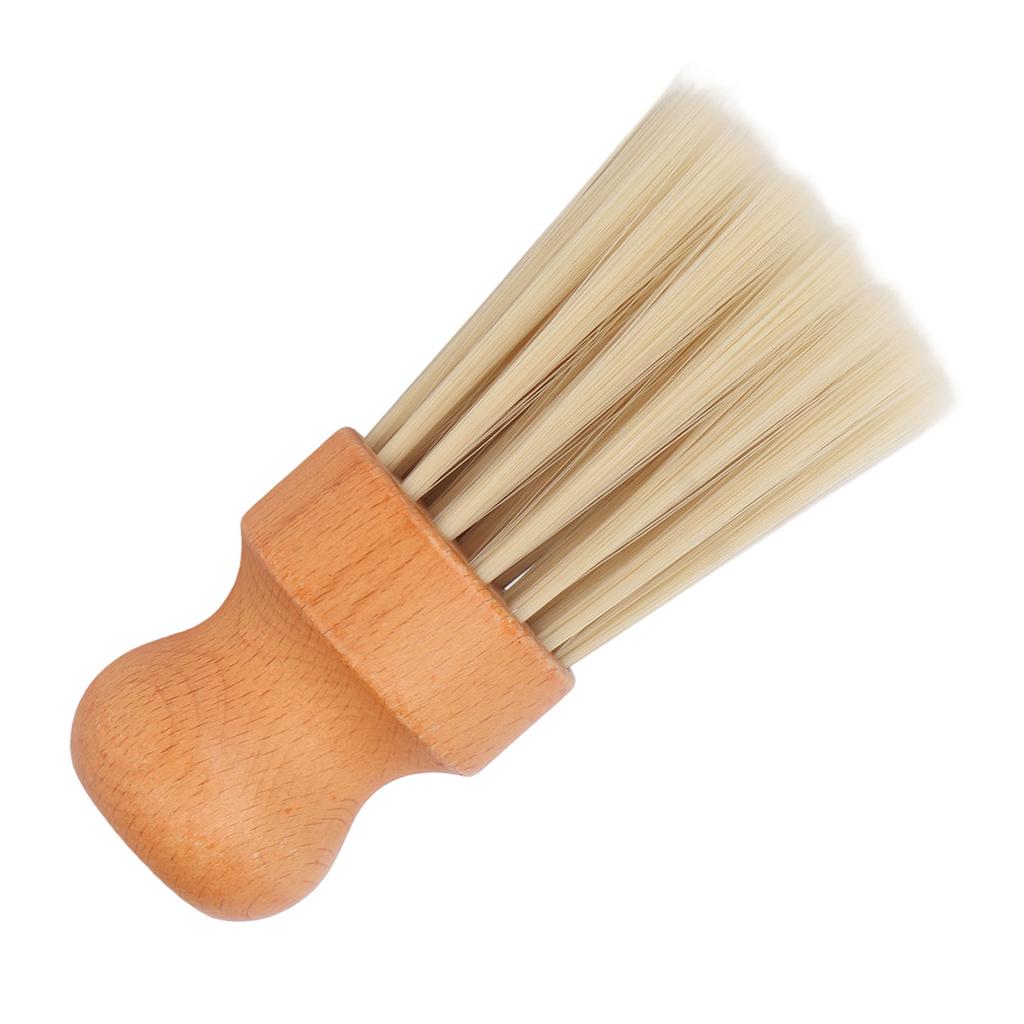Shaving Brush Soft Bristles Beech Wood Handle Portable Men Hair Shaving Brush for Home Salon