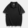 Men's Short-sleeved POLO Shirt Lapel Solid Color Half-sleeved Casual Tops Simple And Versatile Men's Tops