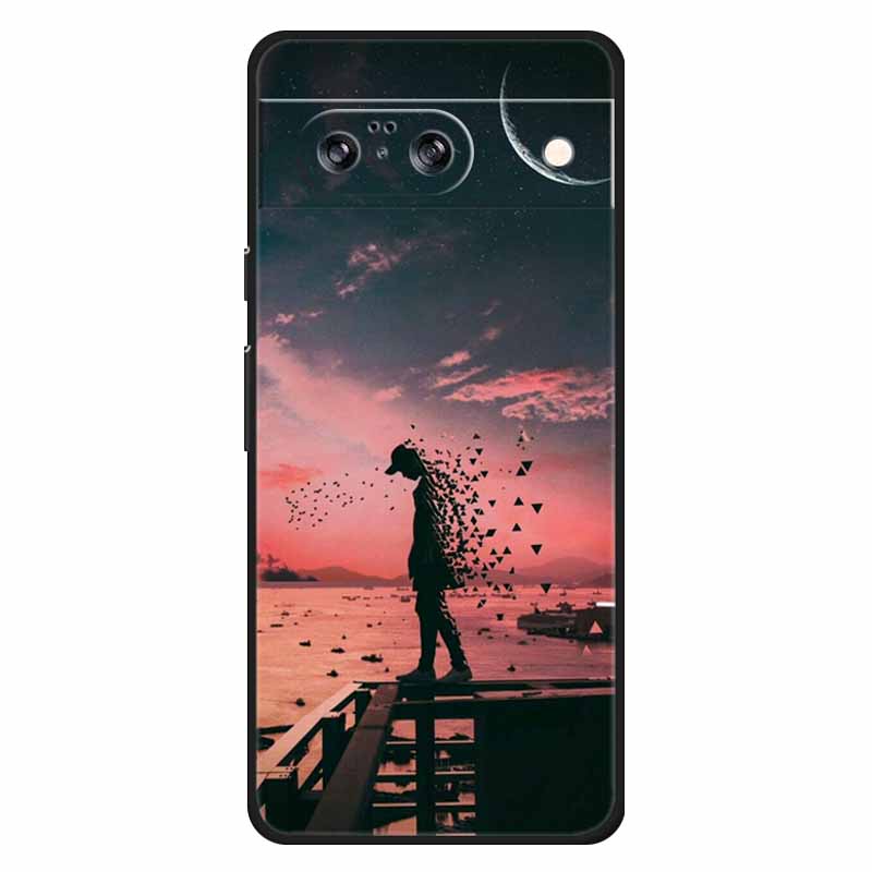 Für Google Pixel 8 / 8pro Hülle Weiches Silikon Löwe Eule Luxuriöse Rückabdeckungen Für Google Pixel 8 Pro Hüllen Pixel8 Cartoon Schalen