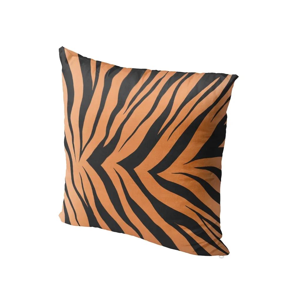 Fashion Leopard Print Pillow Case X Home Party Sofa Bedside Cushion Cover Decorative Body Throw Short Plush Pillowcase