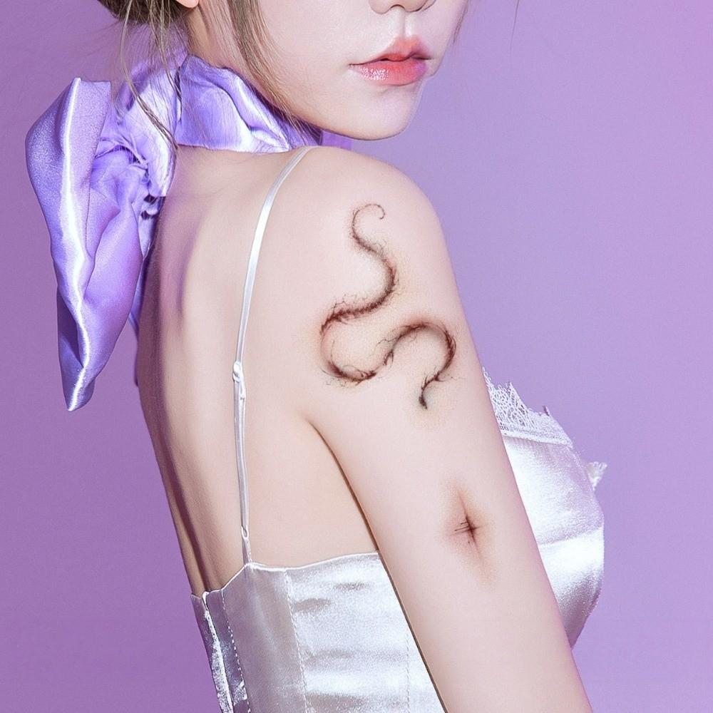 Cross Body Art Tattoo Sticker Cat Paws Cosplay Props Waterproof Bruise Tattoo Sticker Halloween
