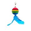Simulation Bird Cat Toy Feather Bird with Bell Kitten Wand Toy Replacement Heads Cat Teaser Interactive Cat Toy Accessories