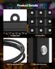 VEVOR Programmable LED Sign, P10 Full Color Flexible Digital Scrolling Panel, DIY Custom Text Pattern GIF Display Board