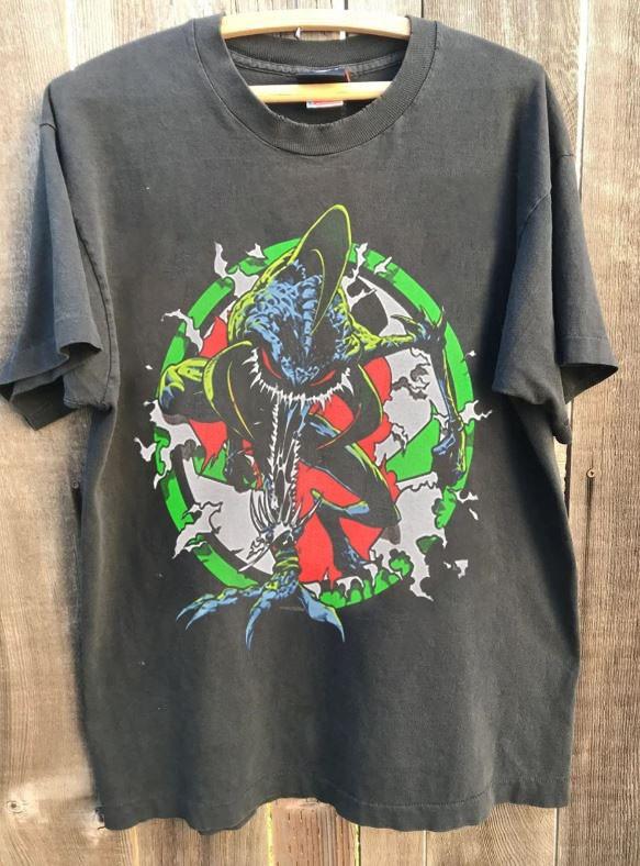 

1995 Spawn Comic Movie Classic Style Charcoal Unisex T shirt Reprint KH17712 Unisex T-Shirt XL