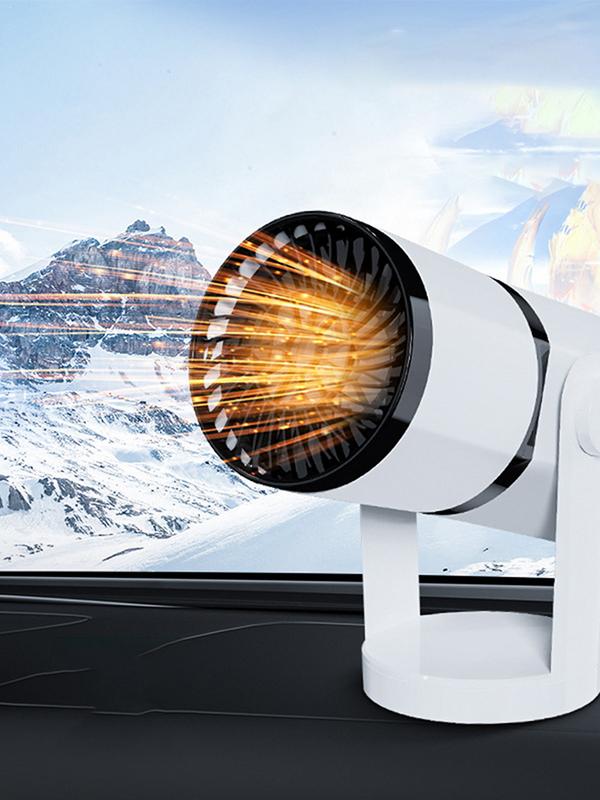 Anti-Fog Car Heater 2 In 1 Car Defroster Heating Cooling Fan Rotating Base 12V 150W/24V 200W for Auto Accessories