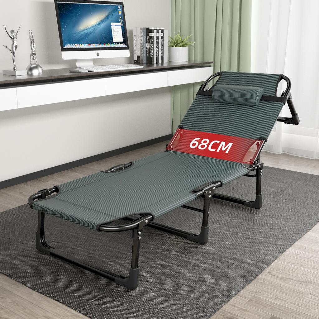 GIANXI UltraLight Folding Bed Portable Outdoor Camping Bed Multifunctional Self Driving Trip Reclining Chair Outdoor Furniture
