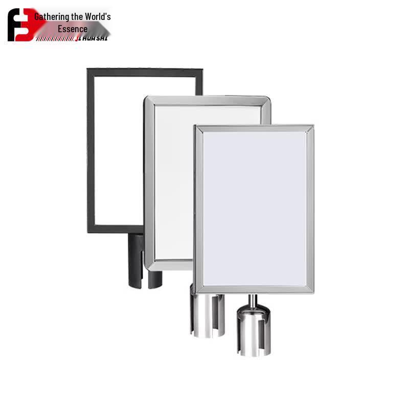 Stainless Steel A4 Floor Stand Sign Holder
