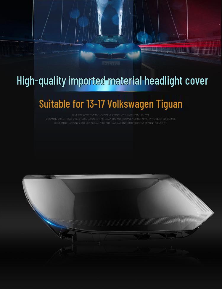 Compatible Headlight Lens for 2013-2017 Volkswagen Tiguan