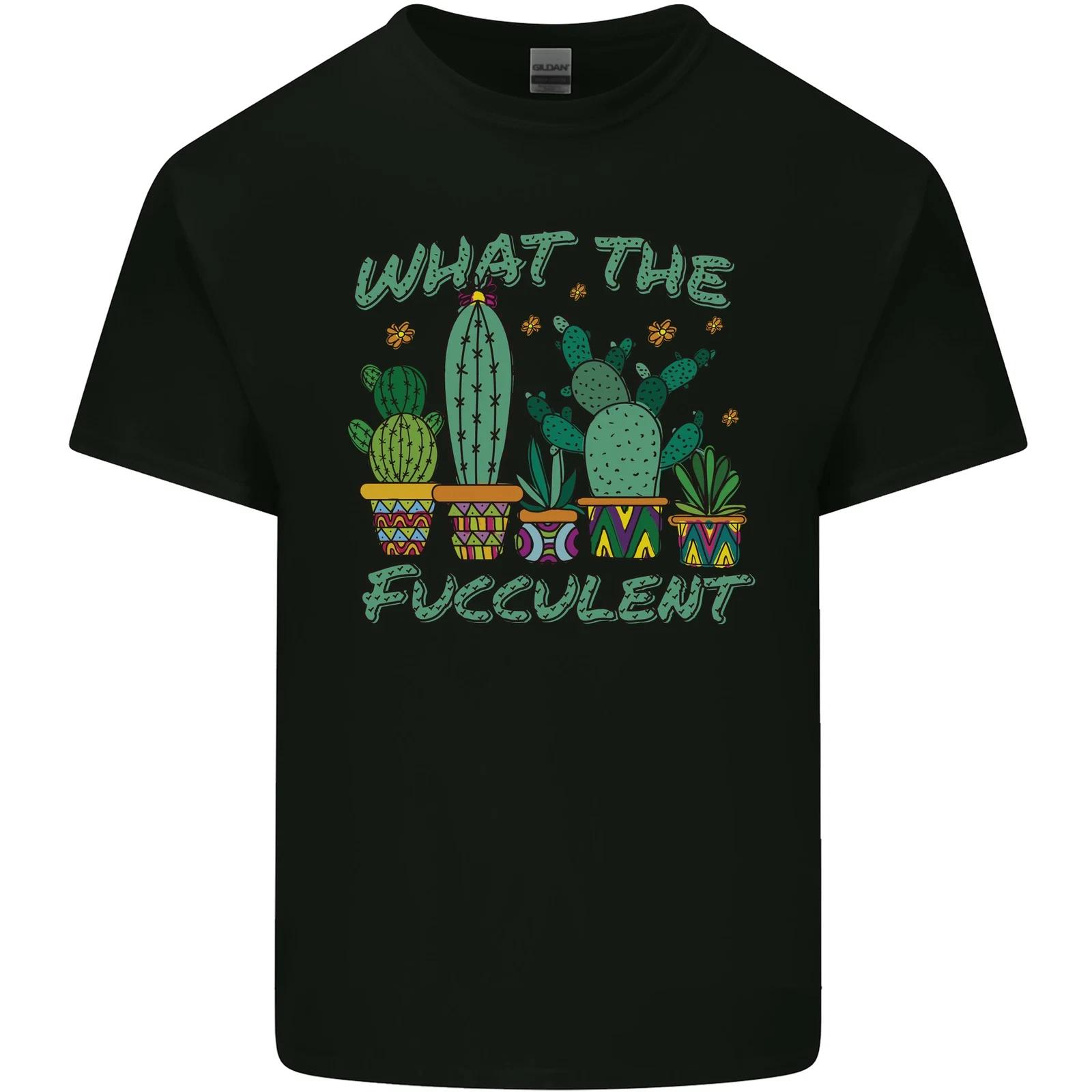 Gardening Fucculent Funny Plant Botanist Kids T-Shirt Childrens 4XL