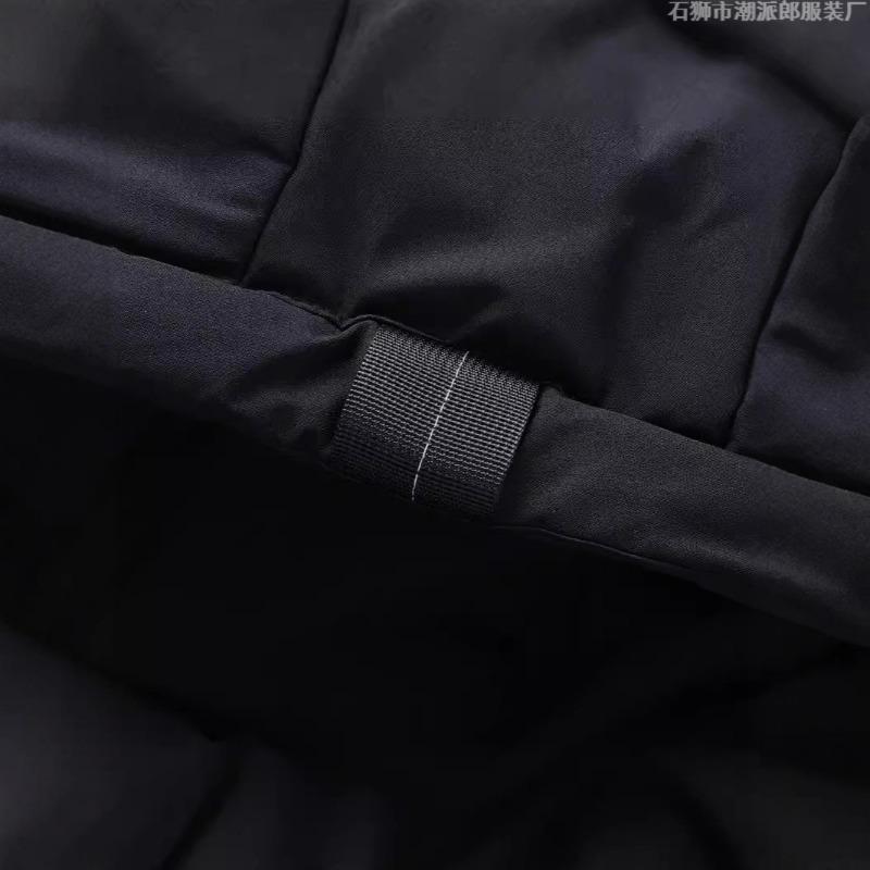 Winter Wear Men's Thickened Warm Medium and Long Hooded Clothes Men's Jacket Loose Coat Men