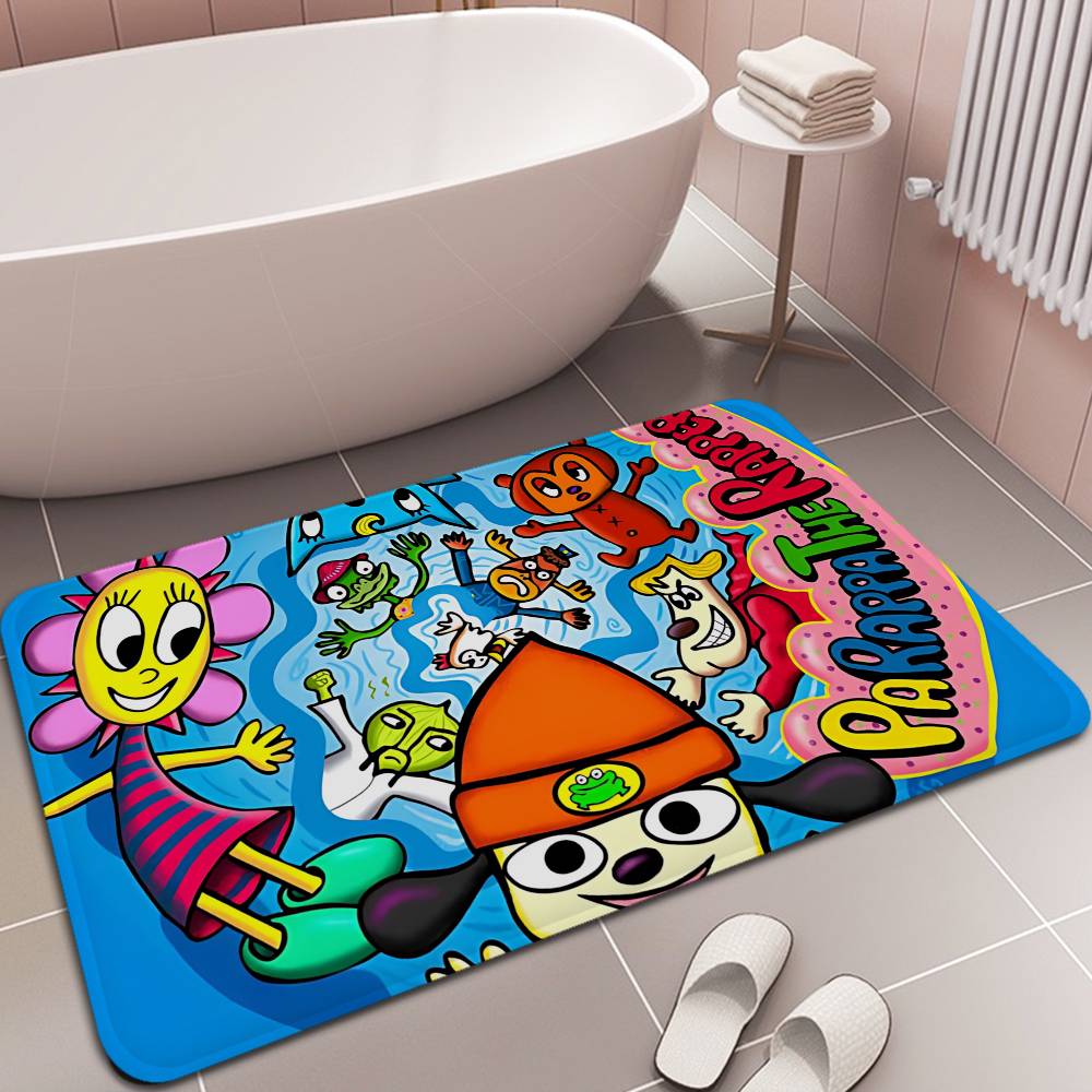 Rhythm Game PaRappa the Rapper Door Mat Nordic Style Bedroom Living Room Doormat Home Balcony Anti-Slip Alfombra