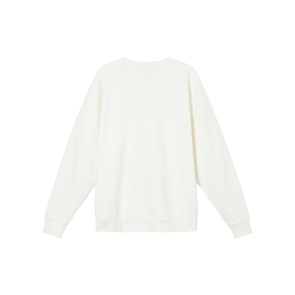 Nike Logo Loose Fit Long Sleeve Sweatshirt Men sweatshirt White HJ1820-133