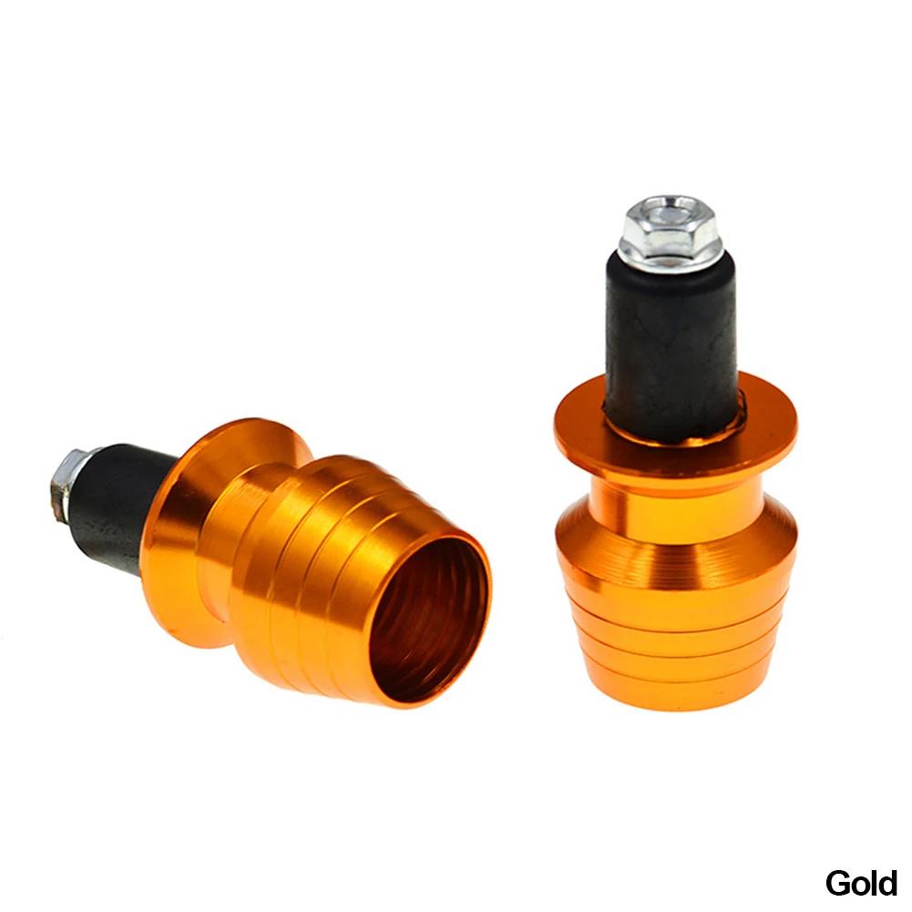 2PCS 7/8''22mm CNC motocyklové univerzální rukojeti řidítek Konce čepice řidítek Zástrčka pro Honda Yamaha Suzuki Ducati BMW Kawasaki