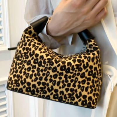 Leopard Crossbody Bags for Women  New Fashion Tote Handbags Ladies Designer Luxury Commuting Underarm Bags