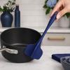 Labor-saving Kitchen Tool Silicone Quad Meat Chopper with 4 Blade, Non-stick Long Handle Smasher, Heat Resistant Ground Beef Tool, Essentials