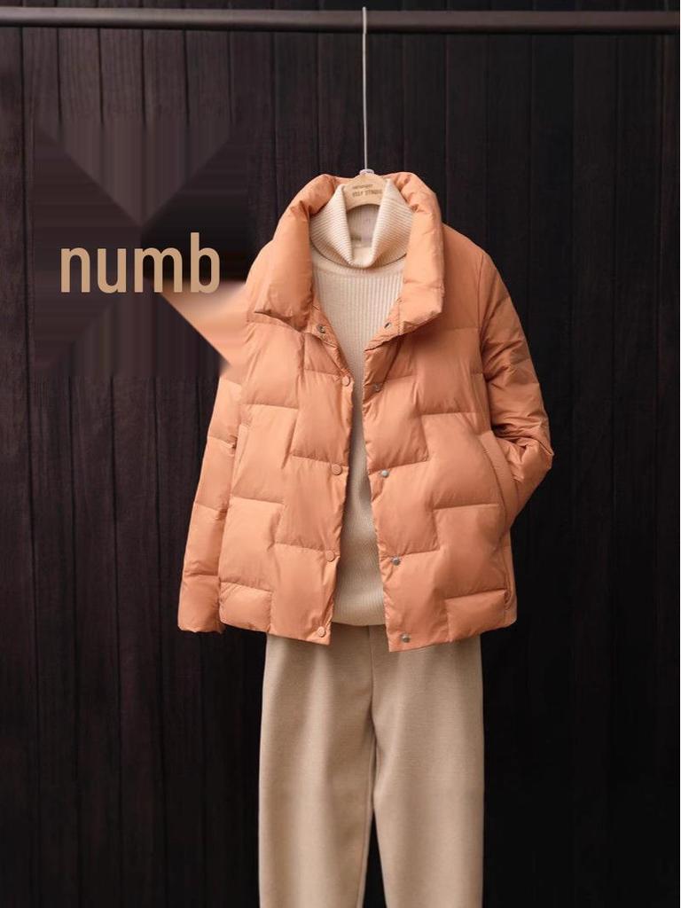 Women's Lightweight Ultra-Light Down Jacket - Short, Plus Size, Casual Trendy Outerwear for Autumn and Winter