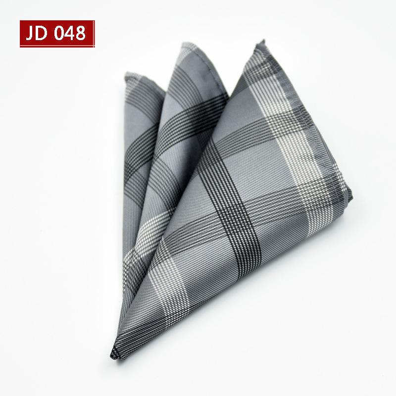 Men's Jacquard Tuxedo Pocket Square Scarf, Foldable, 25cm, New 2025