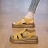 Fashion 2025 Woman New Popular Buckle Design Shoes Trend Casual Platform Sandal Non-slip Outdoor Sandals Unique Fashion Sandal