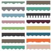 Chenille Window Valance Self-adhesive DIY Curtain Custom Size Roman Valance Curtain Swags Decorative Cloth Strip Top Shading
