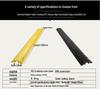Cable Trunking Speed Bump: PVC Indoor/Outdoor Wire Protection Channel & Road Crossing Cover