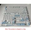 Xiaomi 132 Keys Green 5 Sides Dye Sublimation PBT Keycaps Cute MOA Profile Keycaps for Cherry Gateron MX Switches Mechanical Keyboards