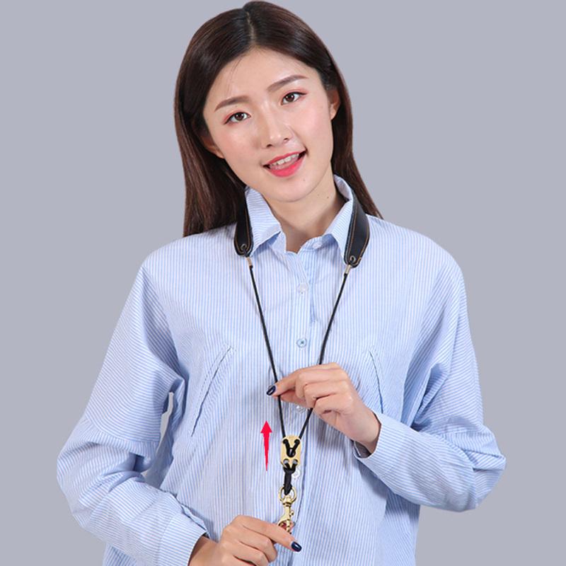 Correia de sax alto saxofone althorn ewi cinto de pescoço ajustável acessórios para instrumentos musicais