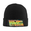 Retro Back To The Future Warm Knitted Cap Hip Hop Bonnet Hat Autumn Winter Outdoor Beanies Hats for Unisex Adult