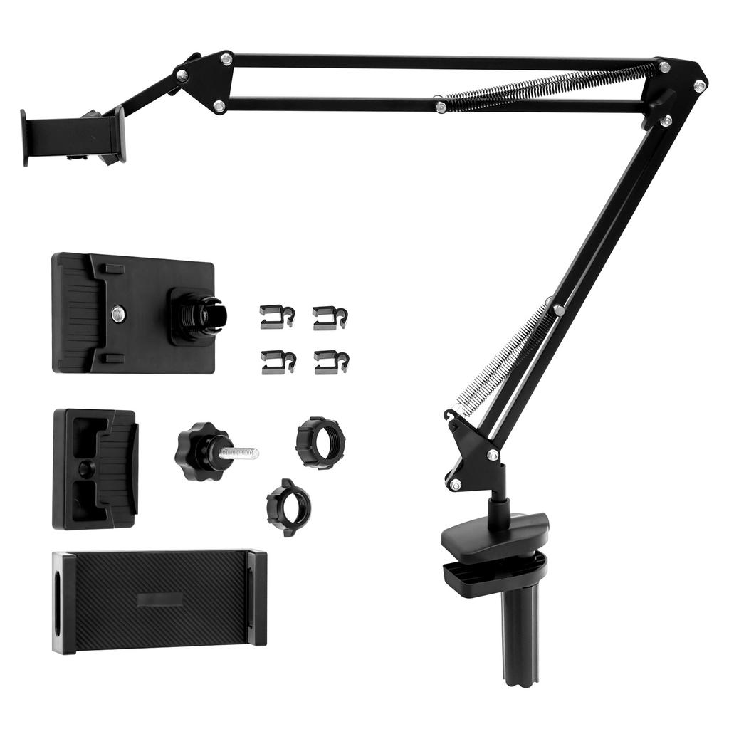 Embroidery Stand Adjustable Embroidery Hoop Holder Metal Cross Stitch Frame Stand Table Mount for Needlepoint Projects Tablet