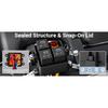 3 Way 12V Waterproof Relay Box Pre-Wired Fuse and Relay Box 3x4 Pin 40A Relay and 3 ATC/ATO Blade Fuse for Automotive Cars Truck
