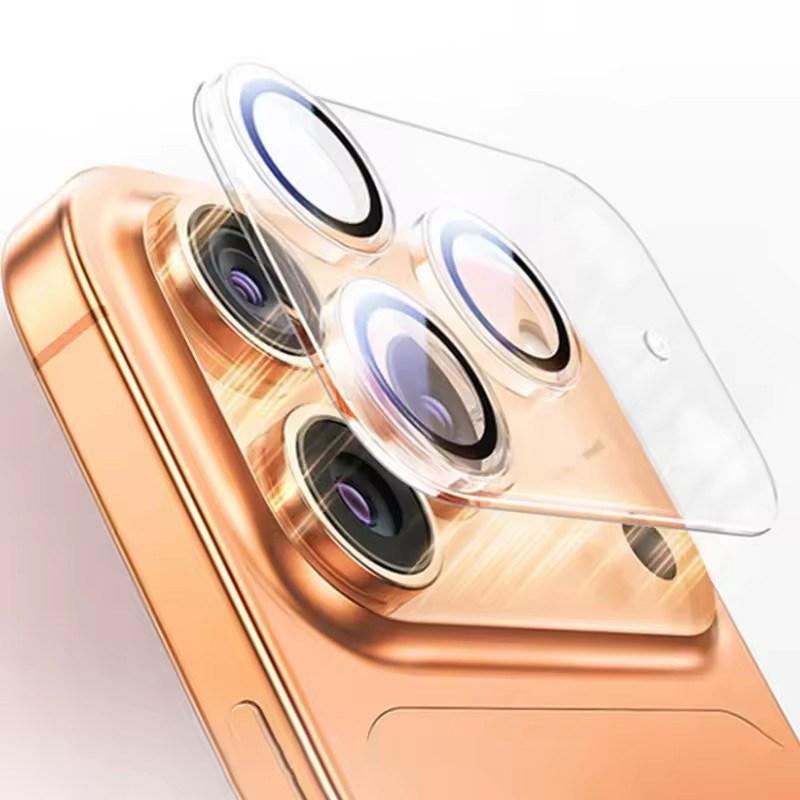 3D Curved Camera Lens Glass For iPhone 17 Pro Max 17 Air 16 15 14 13 12 11 Pro Max Plus Mini Full Cover Camera Lens Protector for iPhone Lens Glass