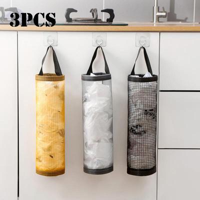 Porta sacchetti della spesa per la casa Dispenser per riporre gli oggetti da parete Organizzatore da cucina Custodia per appendere i rifiuti in nylon
