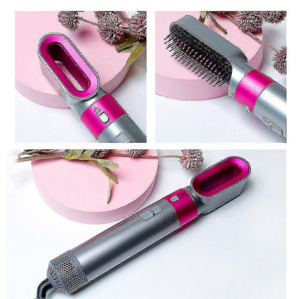 Hair Dryer Brush, Ionic Blow Dryer Brush with Rotating Comb, Volumizing Hot Air Brush for Straightening & Curling, Professional Salon Hair Blower