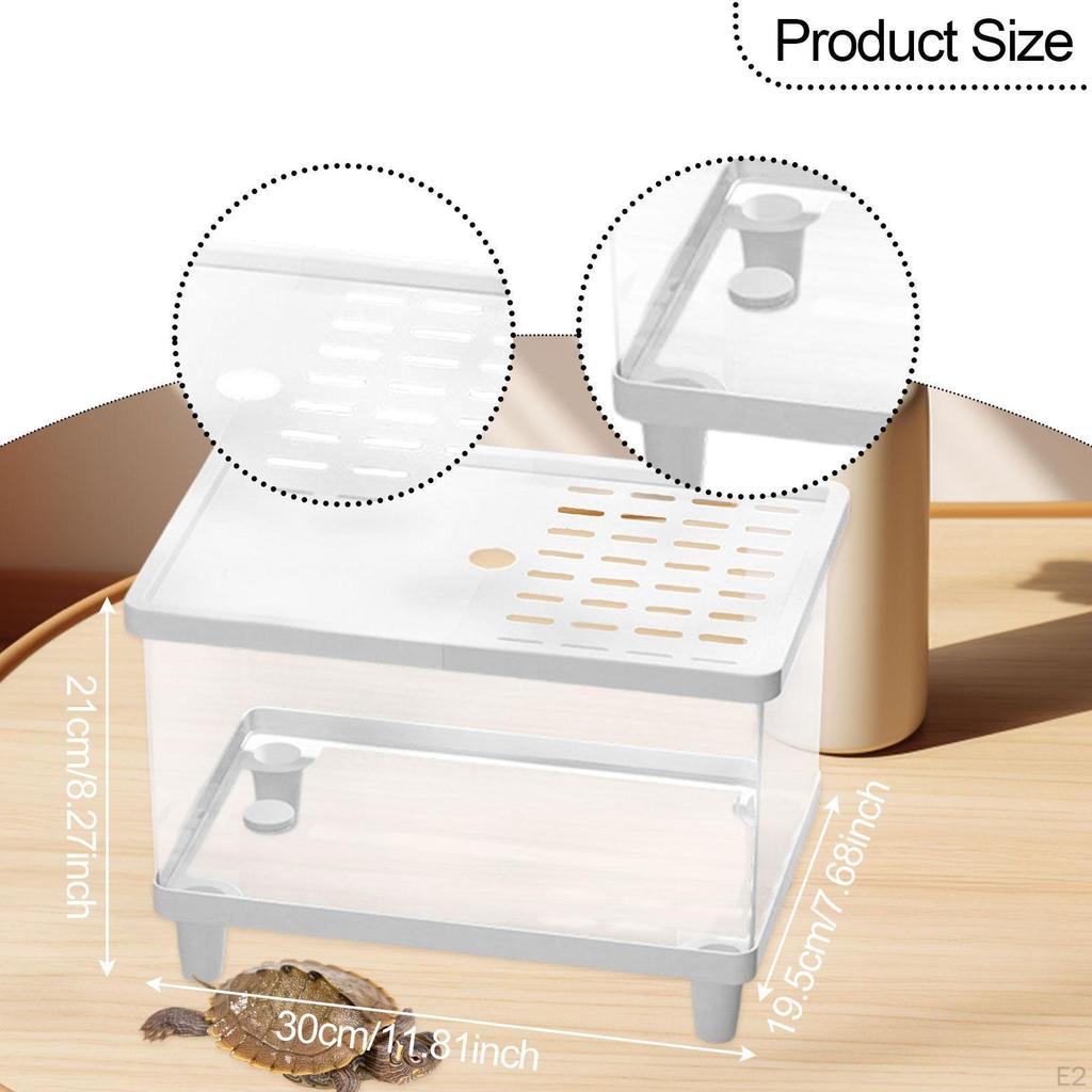 Breeding Box for Small Pets, Transparent Container Reptiles