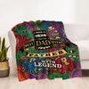 Love You Dad Always Flannel Blanket-Soft and Suitable for Sofas,Beds,Offices,Travel,All Seasons,Great Gift for Holidays and Birthdays.