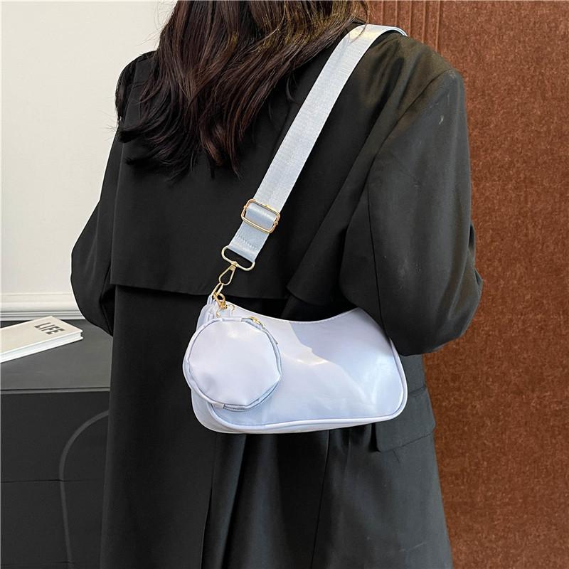 Trendy Korean Style Womens Crossbody Bag Chic Fashionable Pu Material For Everyday Use