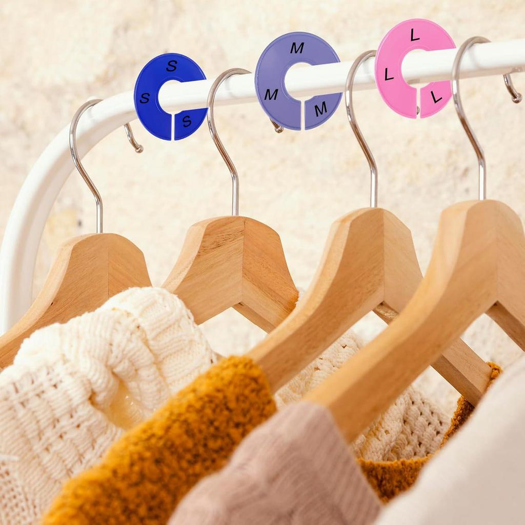 Multicolor Round Ring Size Divider Card for Storage