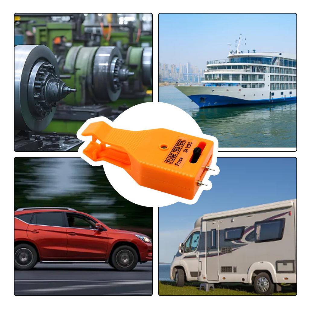 24V Blade Fuses Tester Puller Removal Tool Multifunctional Automotive Fuses Detector Checker Fuses Tester Tool