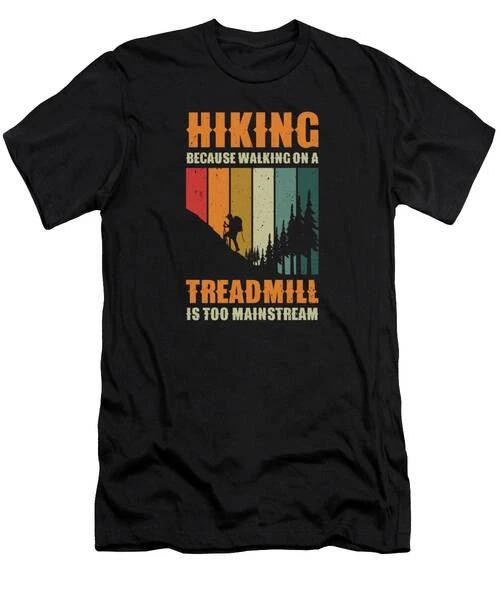 Hiking Camping Mountain Hiker T-Shirt S to 3XL S