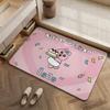 Character O-Opanchu Usagi Floor Mat Eco Diatomite Antibacterial Odor-Resistant Floor Mat & Drain Pad for Kitchen & Bathroom