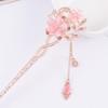 Colorful Flower Hollow Hair Clip Hair Accessories Women Fashion Rhinestone Hairpin Headwear