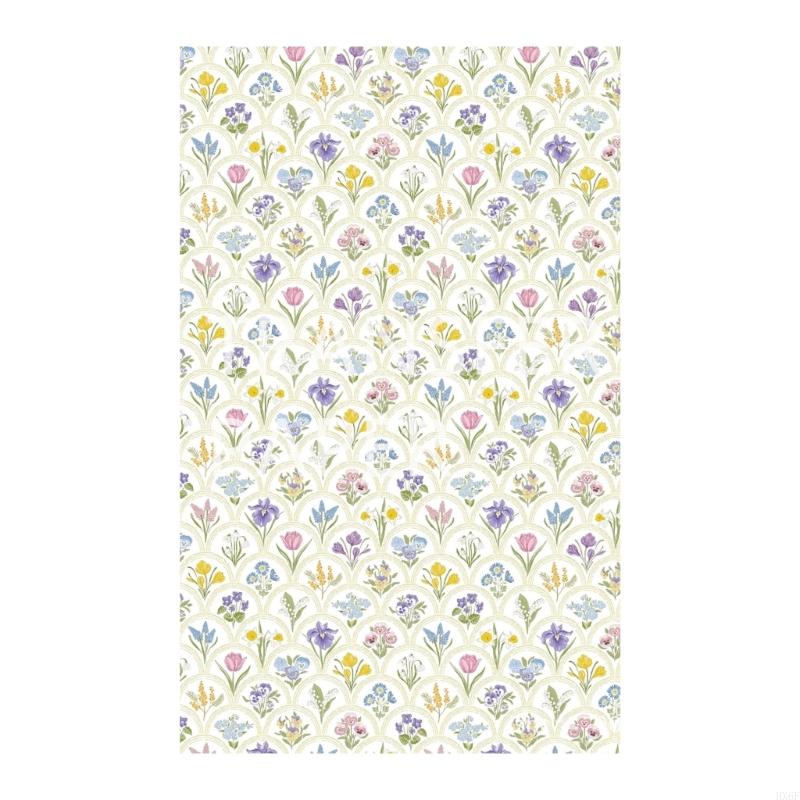 HX6F Artistic Clay Picture Transfers Delicate Earrings Designing Clay Transfer Paper with Floral Patterns