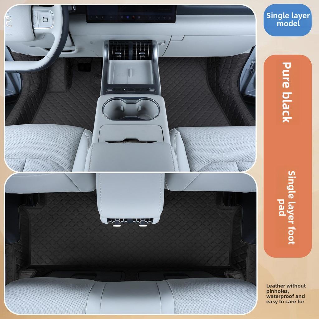For BYD ATTO 3 EVO EV YUAN PLUS 2026 2027 Floor Mats Leather Durable Cargo Liner Boot Carpets Interior Cover Accessories
