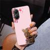 Pink Leopard Print Phone Case For Xiaomi Poco X7 X6 X5 Pro F7 Ultra Redmi 15C 15 13C 13 12C 12 10 10A 10C 9 9A 9C 9T Cover Poco