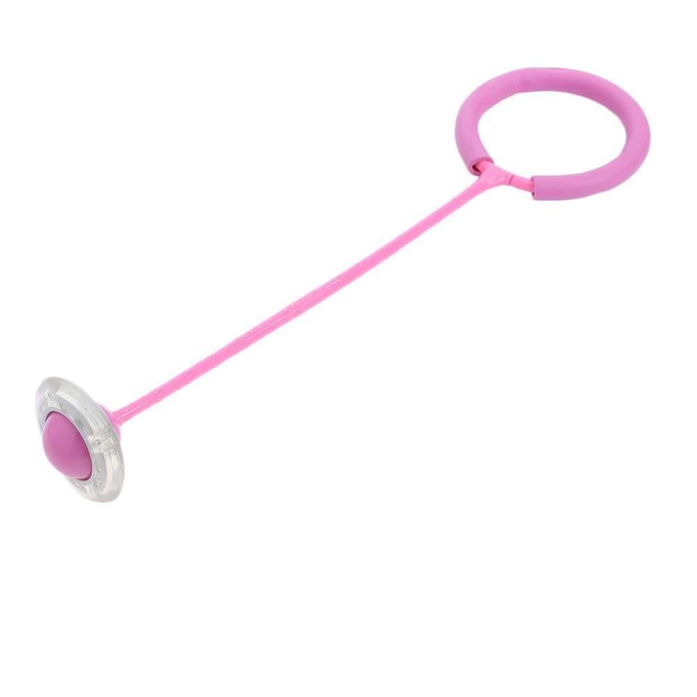 Einbeiniges Seil SUNROZ mit LED-Rolle Flash Jumping Kinderspielzeug Hüpfball Kickball