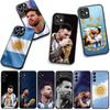 Argentina Flag Football Number 10 Champion for Samsung Galaxy A36 A17 A26 A07 A35 A54 A53 A13 A33 A34 S20 S21 FE S10 Plus Case