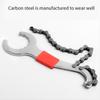 Bike Chain Spanner Tool Whip Bottom Bracket Repair Flywheel Removing Tail Hook Wrench Maintenance Tools