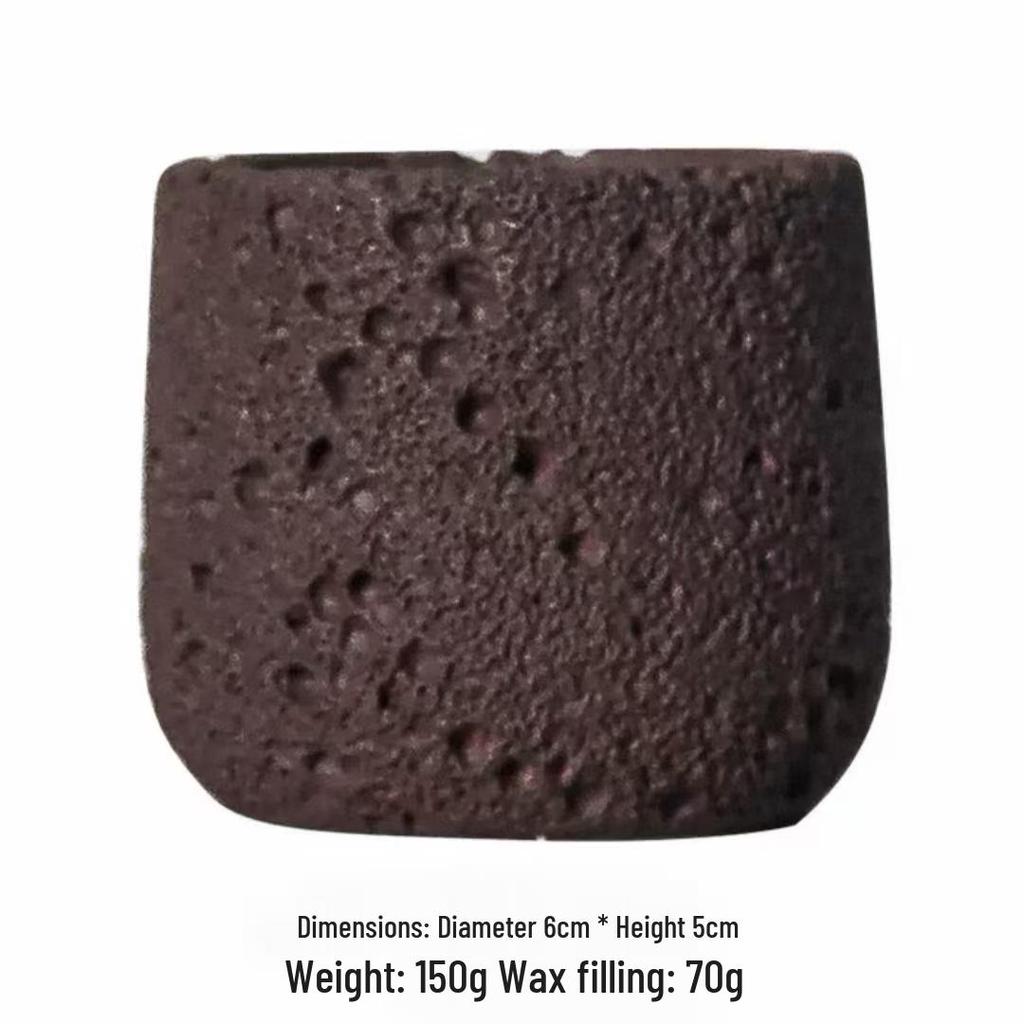 Cross-border Cement Texture Candle & Diffuser Cup - Decorative Aroma Container Ornament