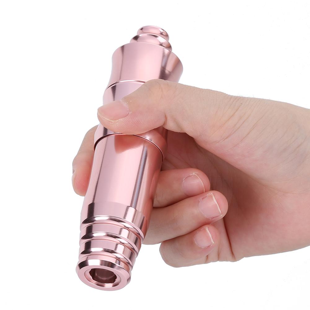 Liner Shader Tattoo Machine Strong Motor Cartridge Needle Tattoo Pen DC InterfaceRose Gold