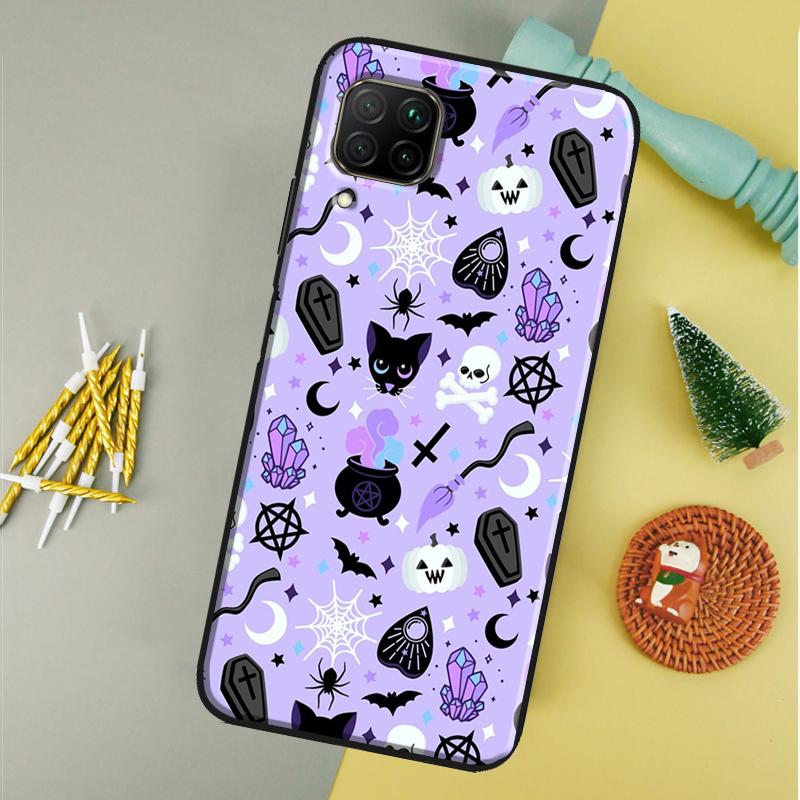 Girly Pastel Witch Goth For Huawei P60 Pro P30 P40 Lite Nova 10 9 SE 7i 8i 11i 12i 12s Y90 Y60 Y70 Y72 Y61 Y91 Case