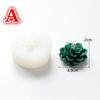3D Succulent Plants Candle Mold Cactus Silicone Mold Candle Holder Mold Gypsum Plaster Silicone Mould Candle Mould